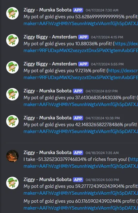 Discord Notifications Screenshot